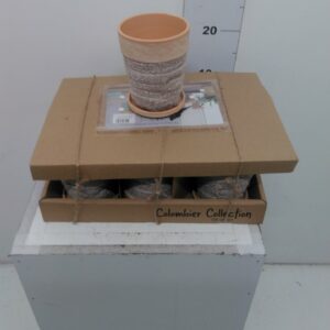 Vaso Terracotta Sabbia H. 12 Cm ( Cf Da 6 Pz)