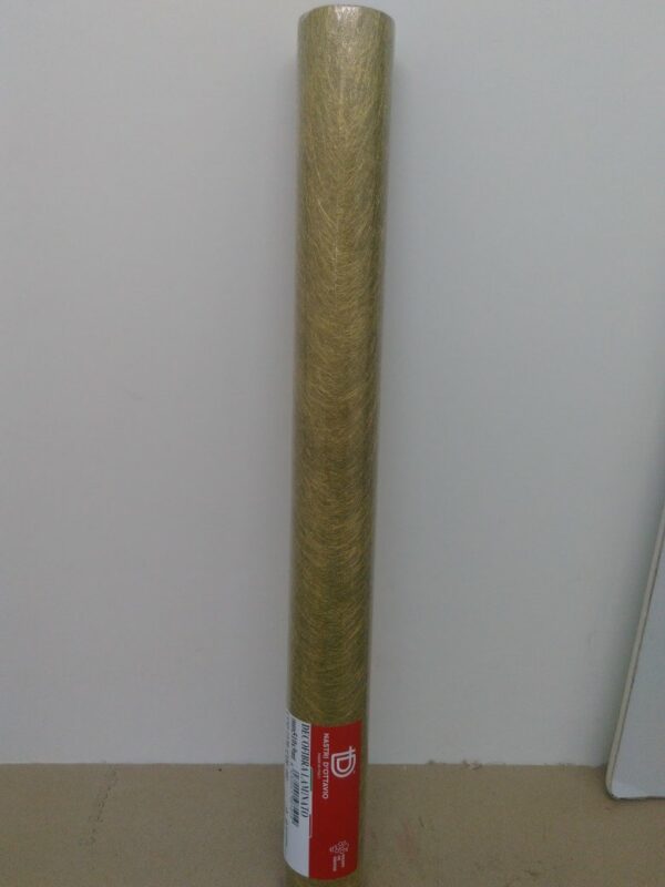 Bobina Decofibra Laminato Oro Mm 510x9 Mt