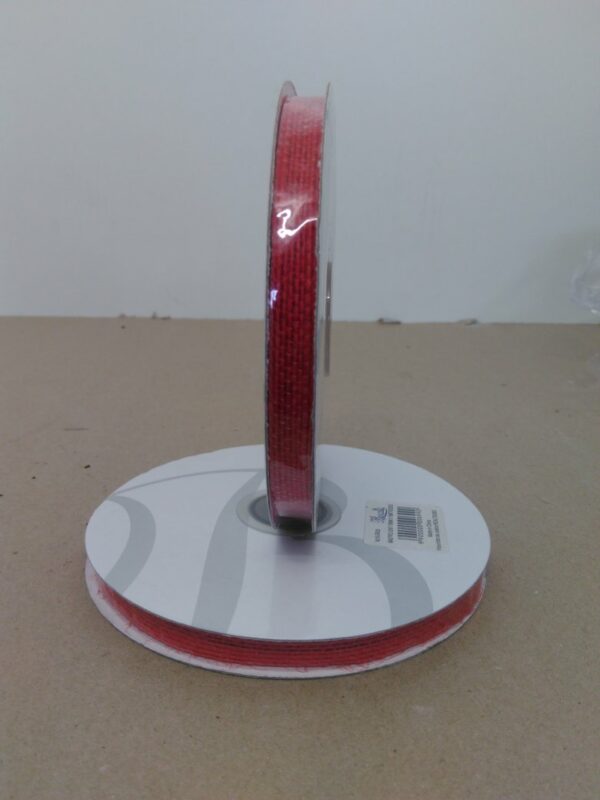 Nastro Juta Mm 10x15 Mt Ass Rosso