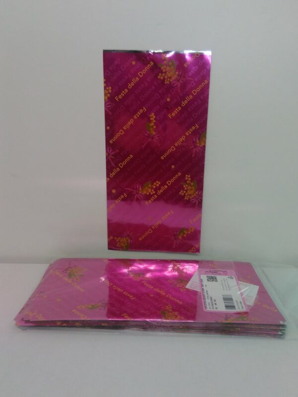 Spezzoni Argento. Stamp. 35my 15x30 Ciclamino Mimosa (cf Da 100 Pz)