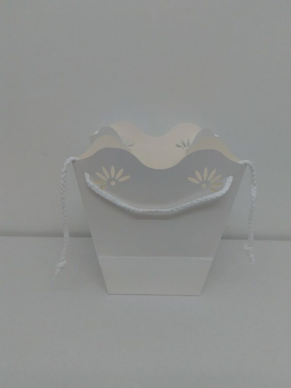 Shopper Daisy Cta 18x19 + 11x12 Cm Paper Kraft (cf Da 12 Pz)