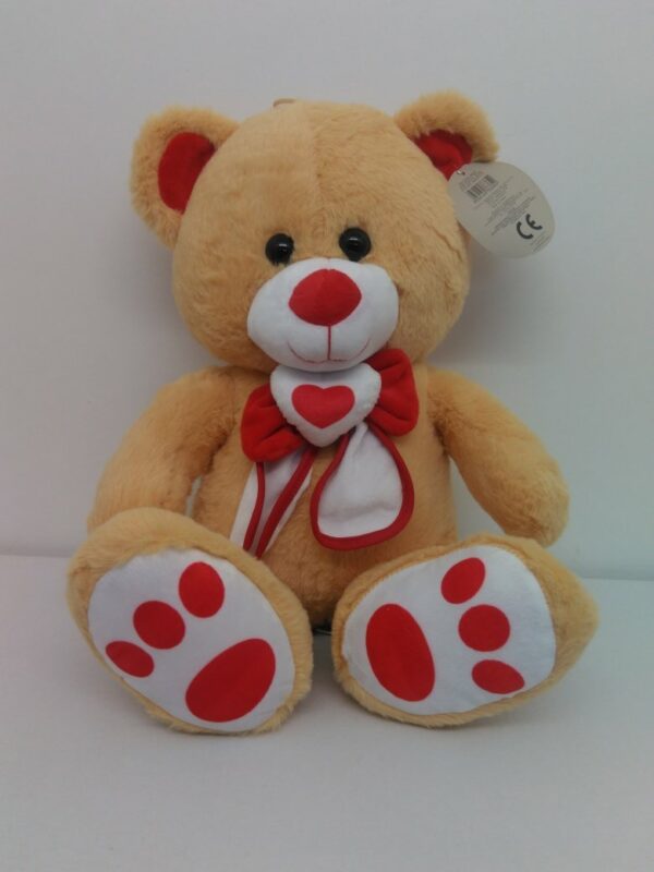 Peluche Orso C/fiocco Cm 35