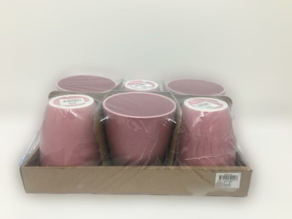 Caspo Ceramica Rosa Scuro H.140 Dm 130 (cf Da 6 Pz)