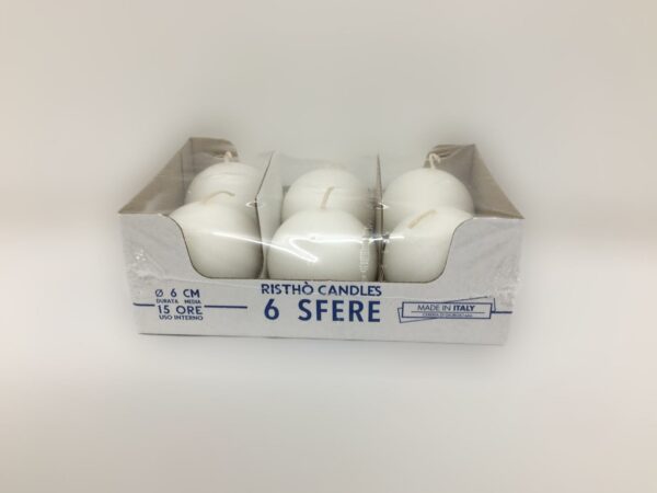 Sfera Mm 60 ( Cf Da 6 Pz) Bianco