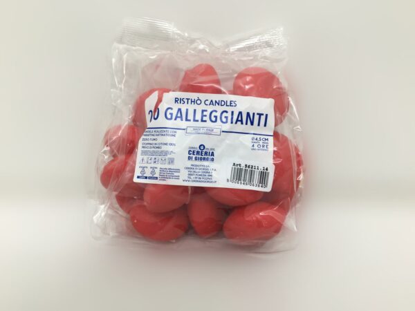 Candela Gall.ovale Rossa(cf Da 20 Pz)