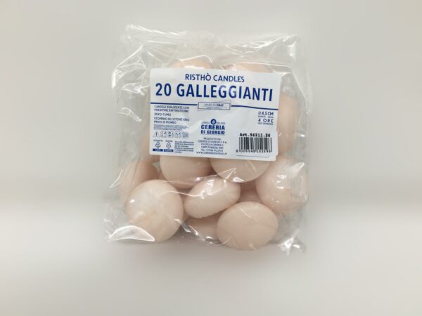 Candela Gall.ovale Cipria / Peach (cf Da 20 Pz)