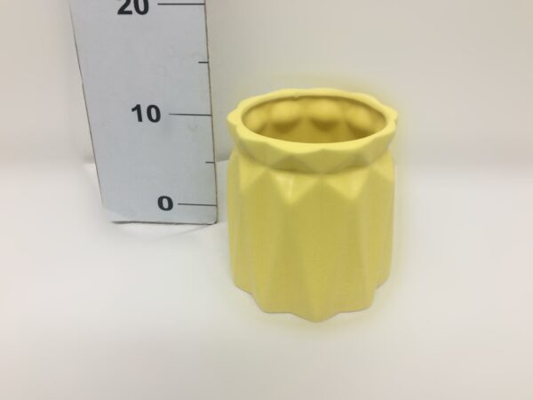 Vaso Ceramica Giallo H.155 Dm 155