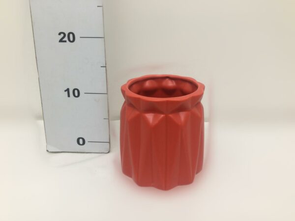 Vaso Ceramica Rosso H.155 Dm 155